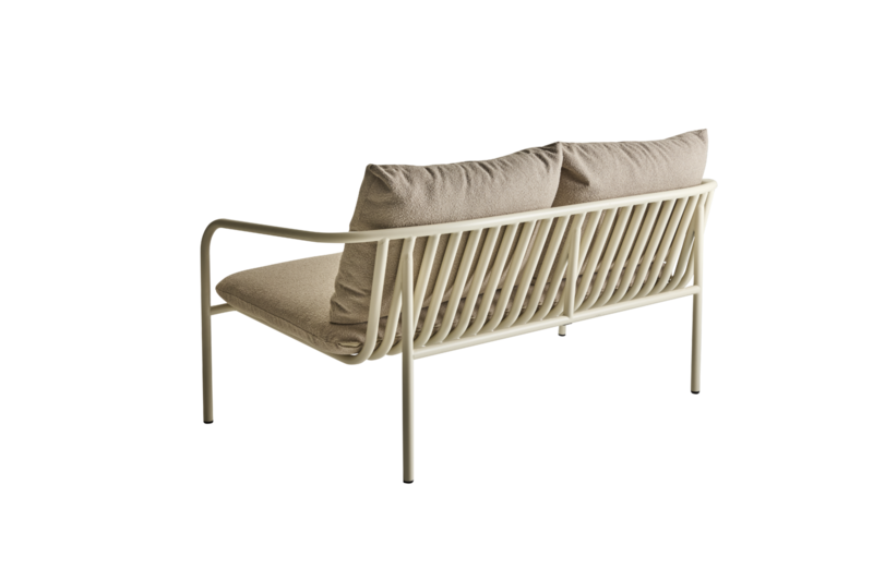 Bendt 2-seter sofa Pearl White/Teddy Beige