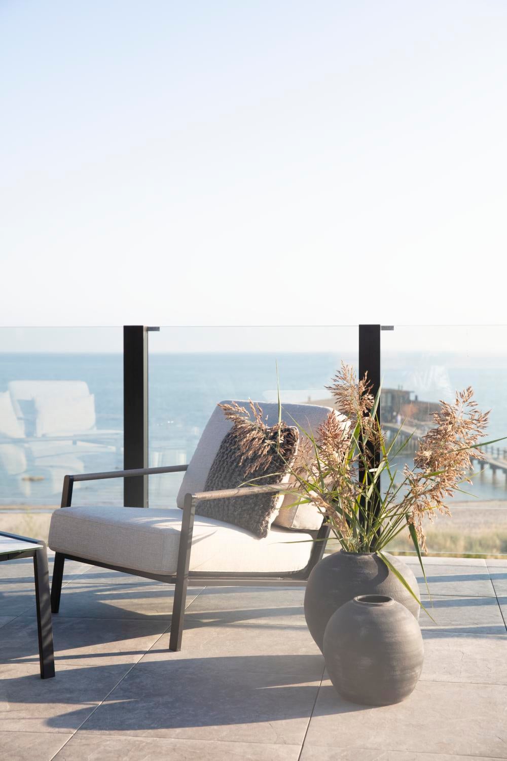 Lyra lenestol Black/Sand