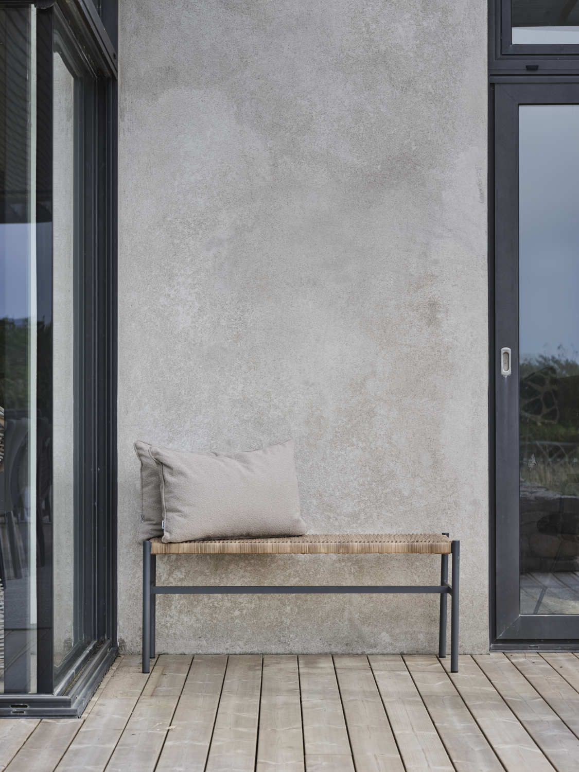 DK benk Antracit/Natur