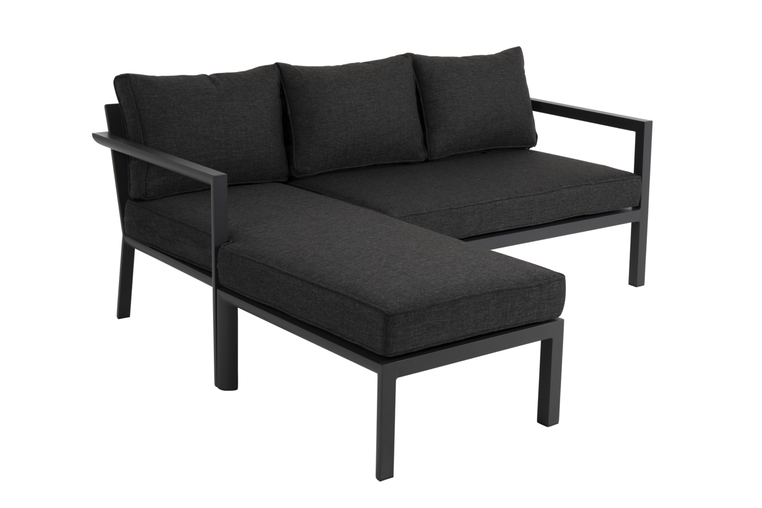 Delia divan sofa Anthracite/Nearly black