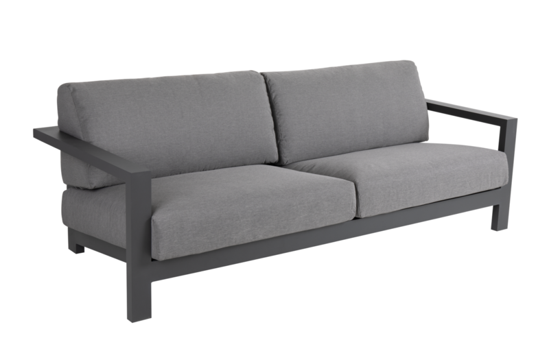 Amesdale 3-seter sofa Antracit/grå