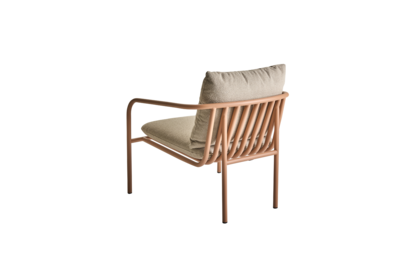 Bendt lenestol Peach/Teddy Beige