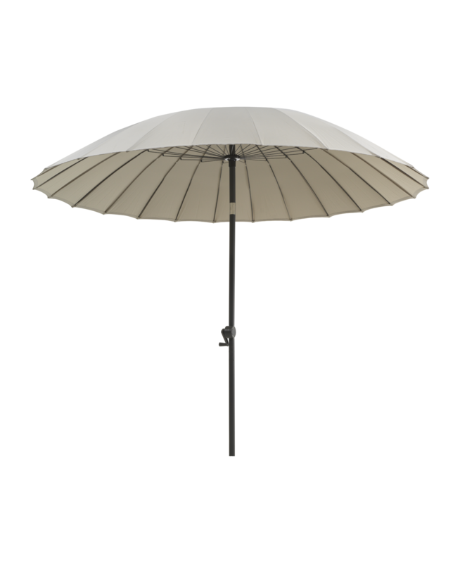 Shanghai parasoll Anthracite/khaki