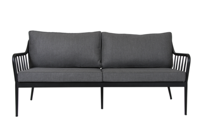 Coleville 3-seter sofa Svart/grå
