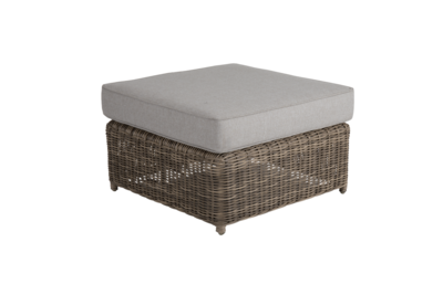 Glendon fotpall Rustic/Sand