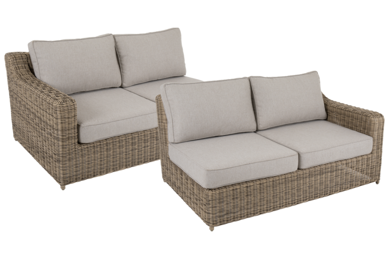 Glendon endestykke Rustic/Sand
