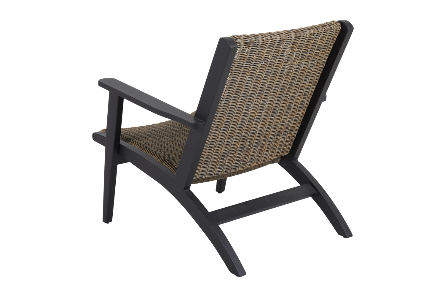 Kira loungestol Black_rustic