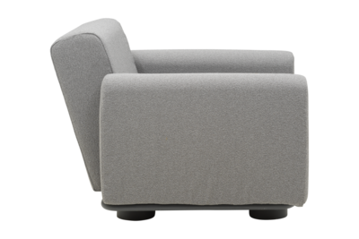 Bolster lenestol Antracit/Teddy Grey