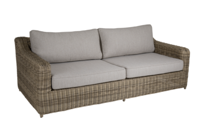 Glendon 3-seter sofa Rustik/beige