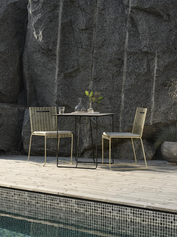 Laminate bordplate Beige/terrazzo