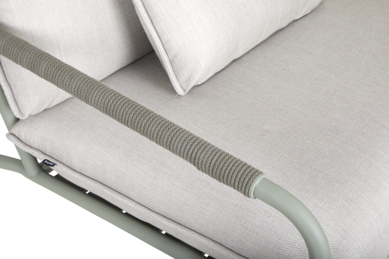 Lerberget 2,5-seter sofa Dusty Green/ash