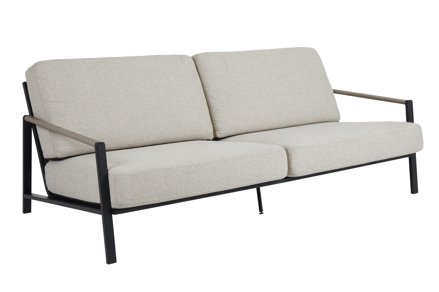 Lyra 2,5-seters sofa Black/Sand