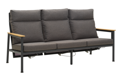 Gordon 3-seter sofa Antracit/Soft Dawn