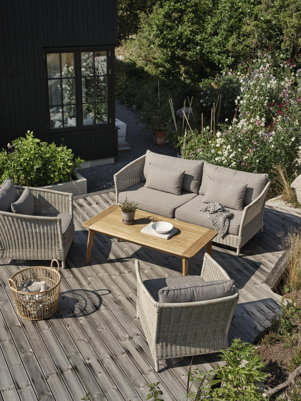 Aster 3-seter sofa Beige/beige