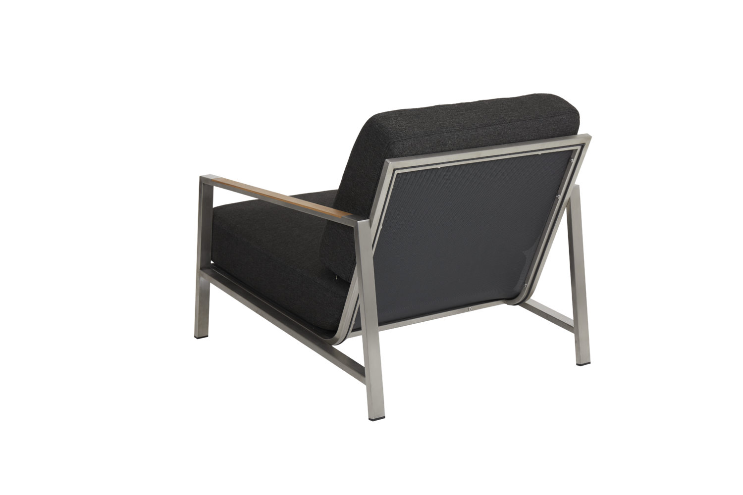 Naos lenestol Stainless steel/Nearly back