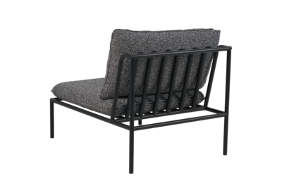 Collier midtdel Svart/Teddy Ant