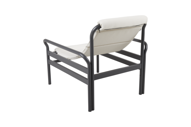 Sling lenestol Anthracite/Vanilla White