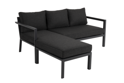 Delia divan sofa Anthracite/Nearly black