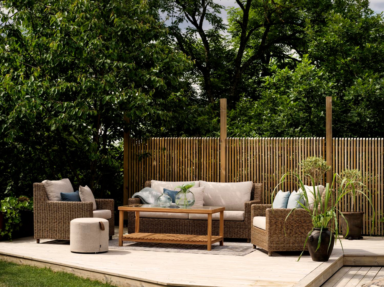 Sandkorn 2,5-seters sofa Natur/beige