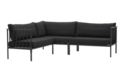 Upper sett Svart/Teddy Black