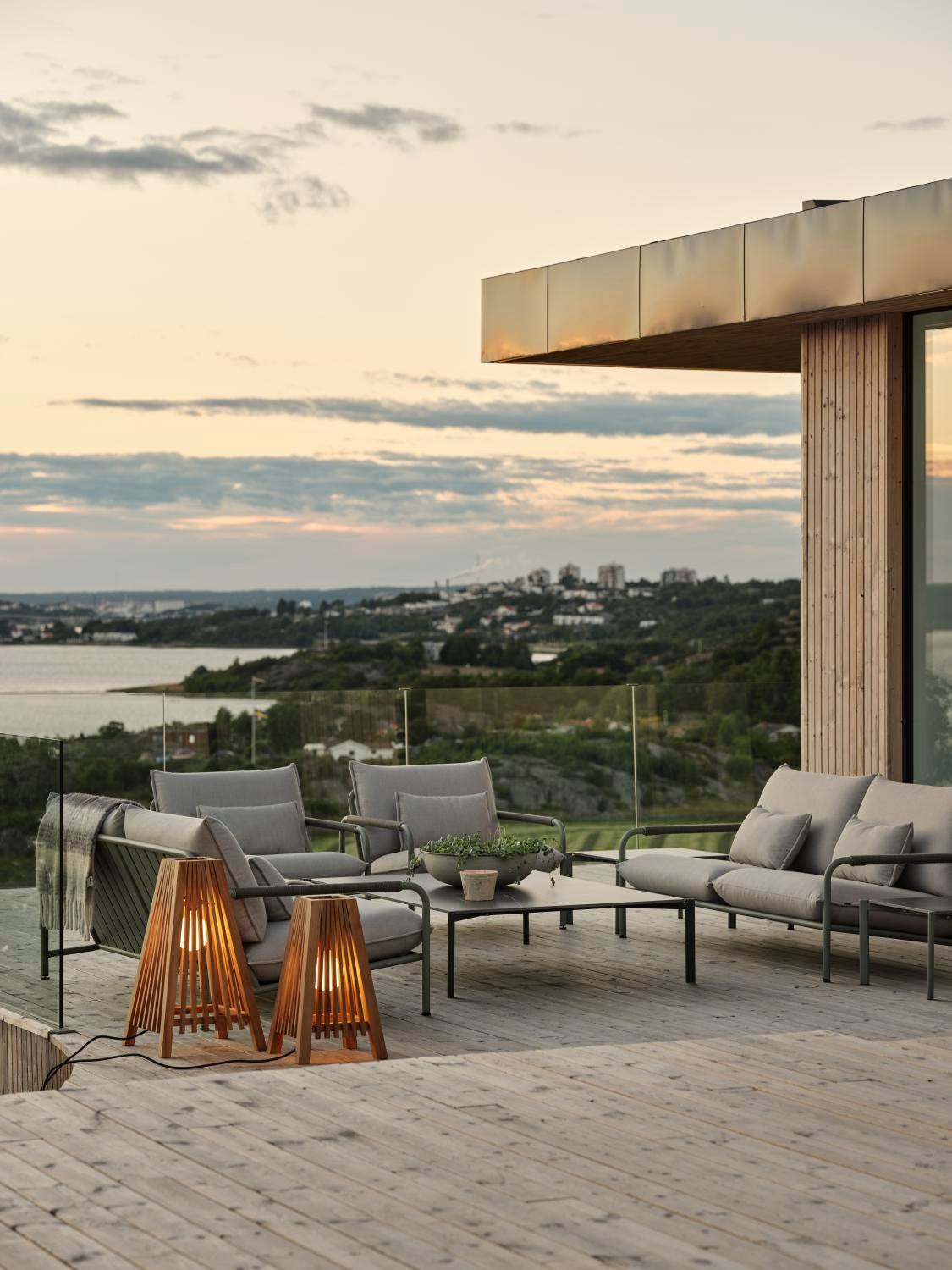 Lerberget 2,5-seters sofa Dusty Green/ash