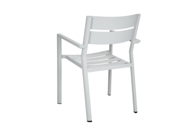 Delia stol med armlener Light Grey
