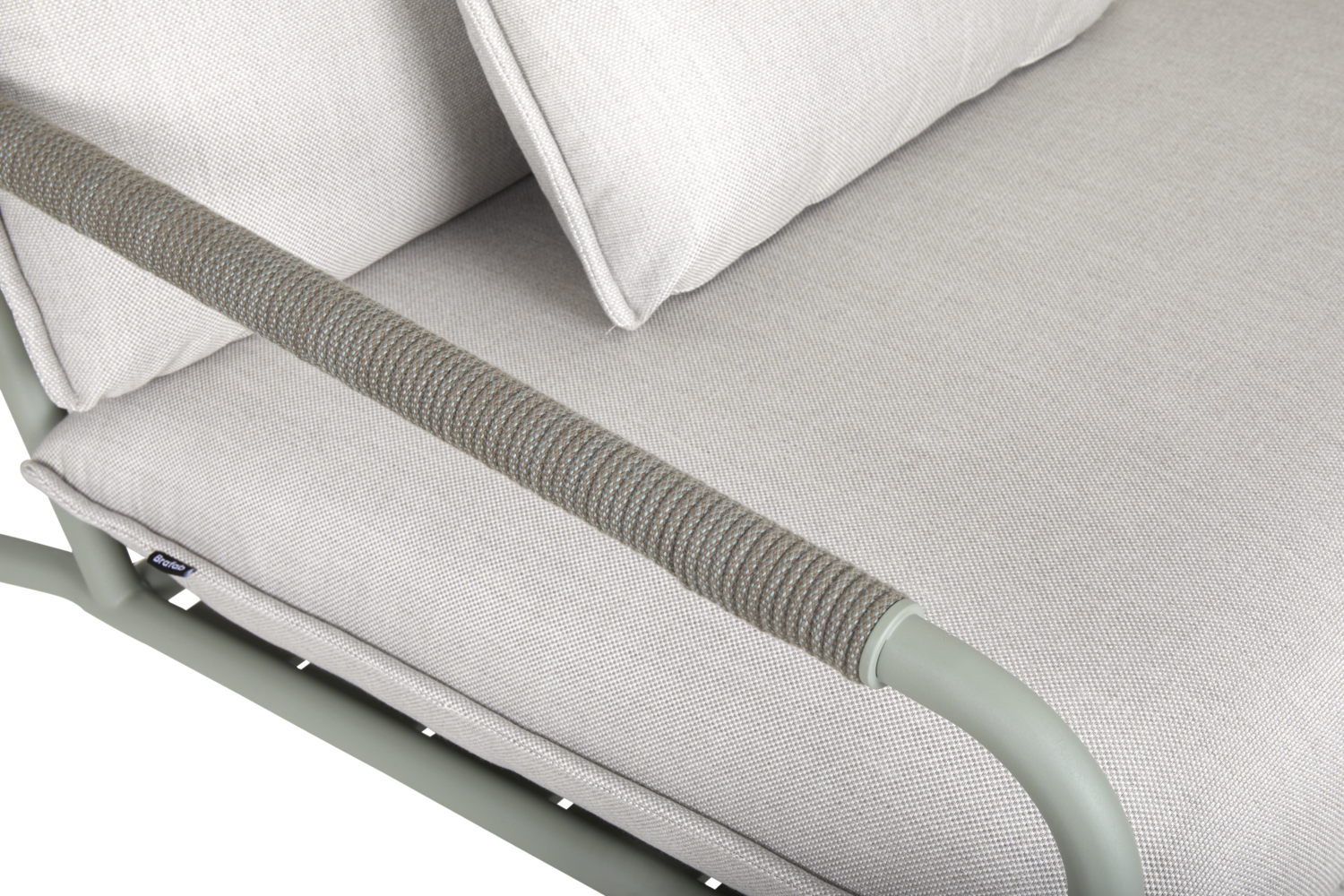 Lerberget 2,5-seters sofa Dusty Green/ash