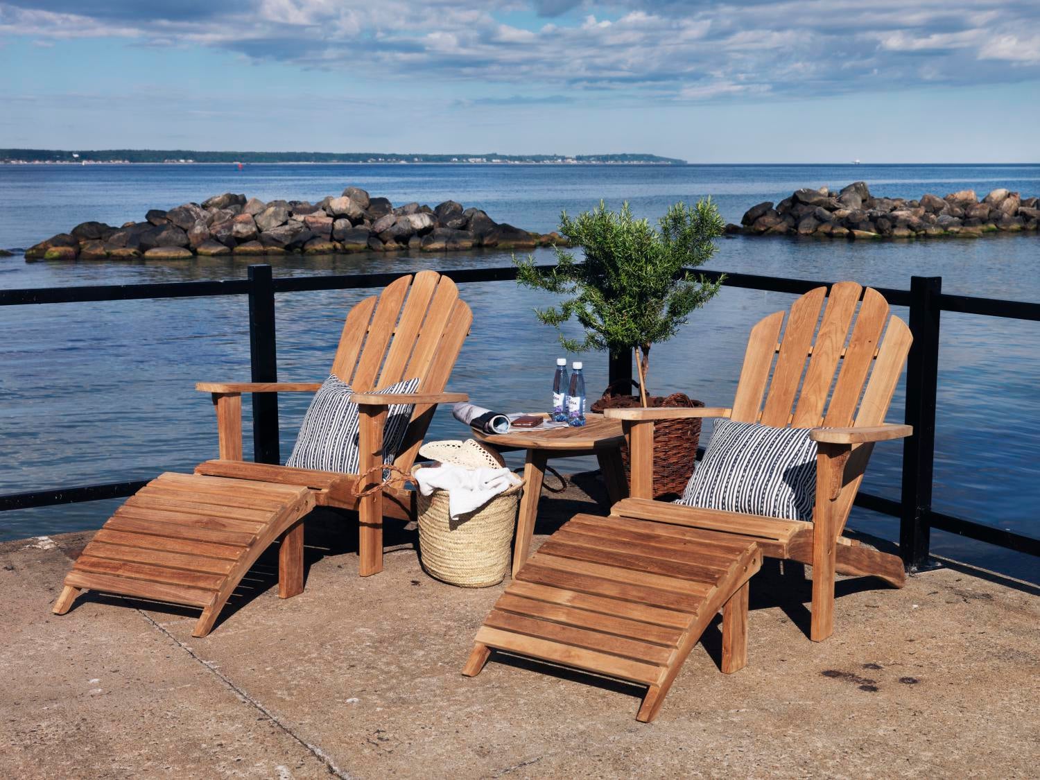 Margariti dekkstol Natur