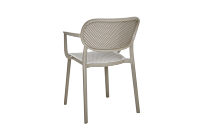 Nuta stol med armlener Mineral Grey