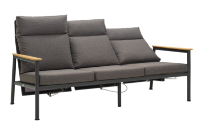 Gordon 3-seter sofa Antracit/Soft Dawn