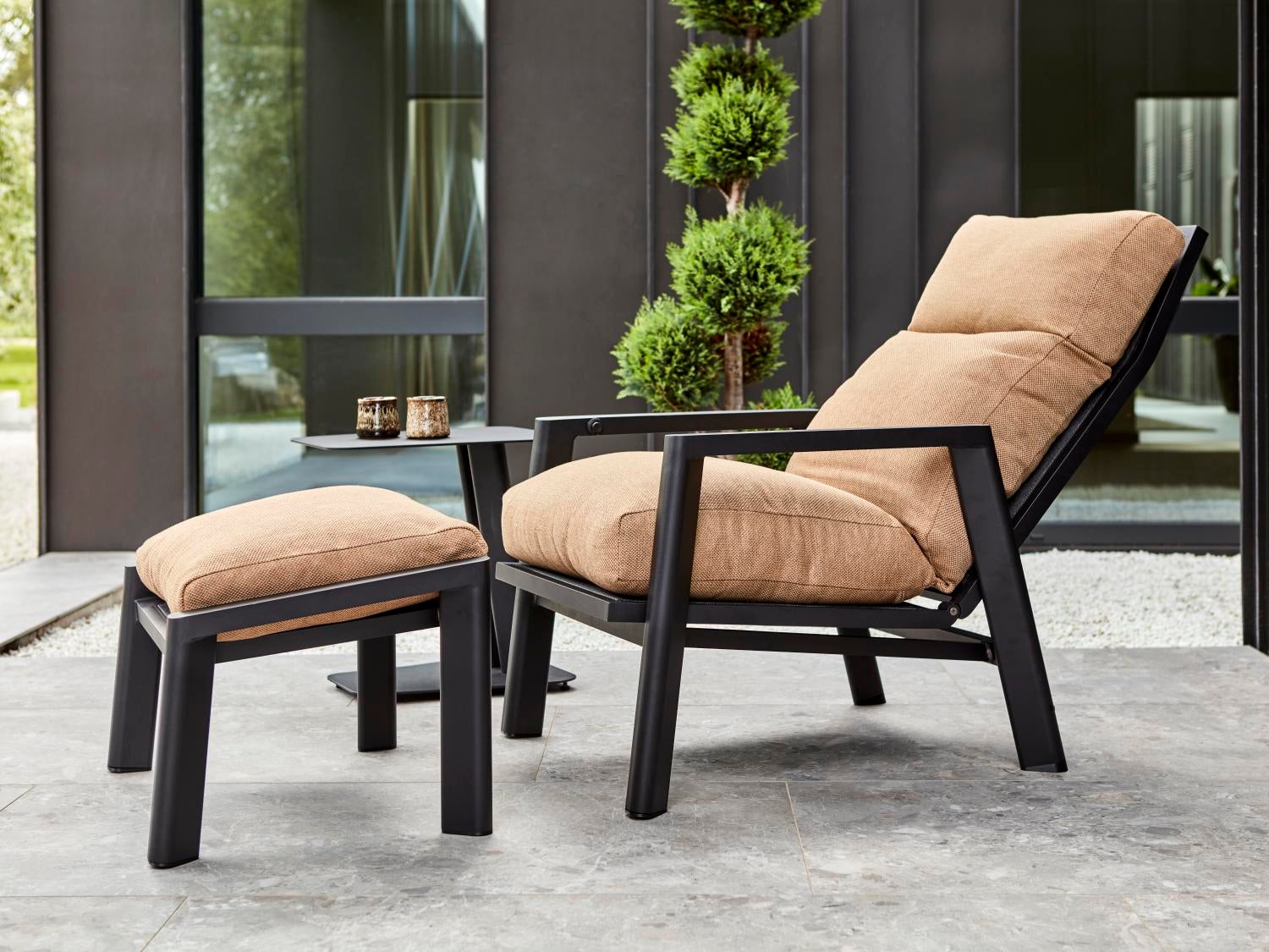 Slide position lenestol Black/Cinnamon Gold