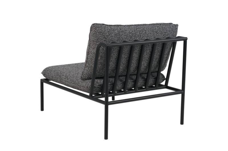 Collier midtdel Svart/Teddy Ant