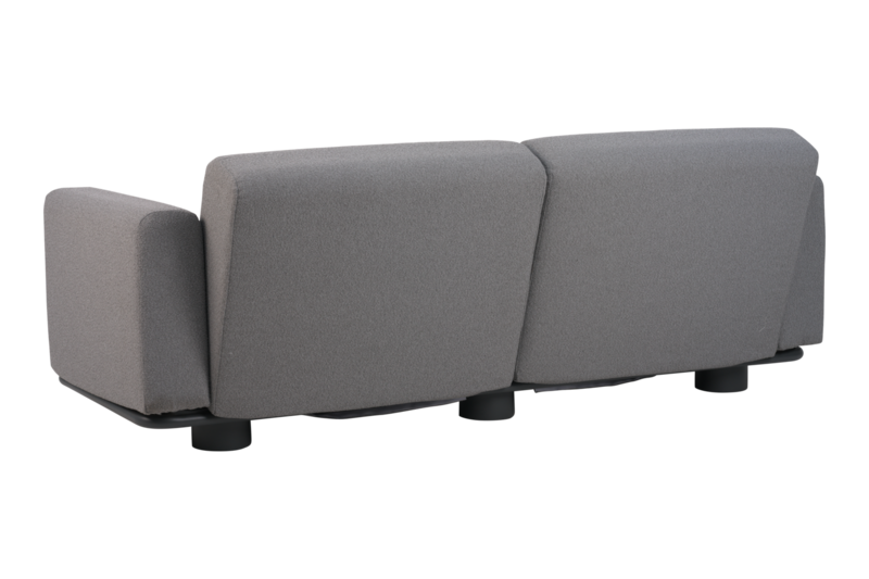 Bolster 1_Soffa_2,5-sits Antracit/Teddy Grey