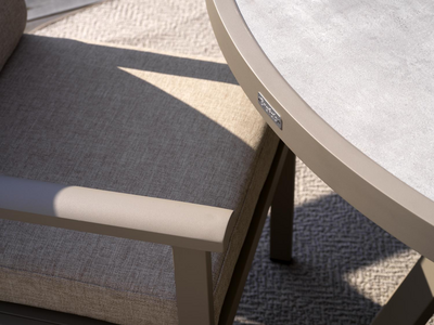Samvaro spisebord Khaki/beige