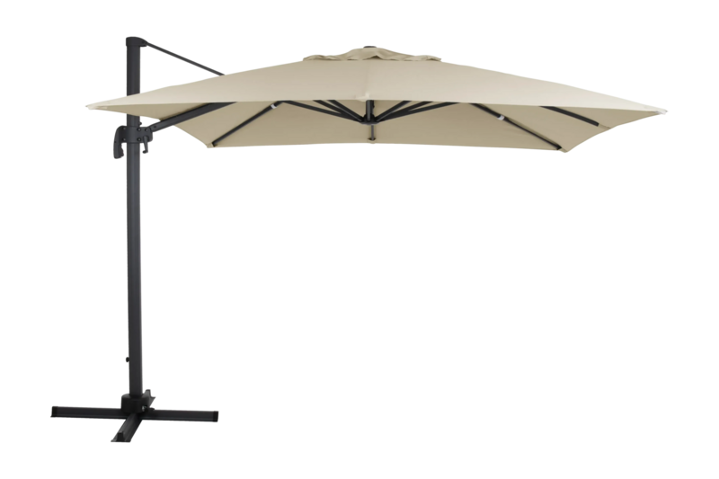 Linz friarmparasoll Anthracite/khaki