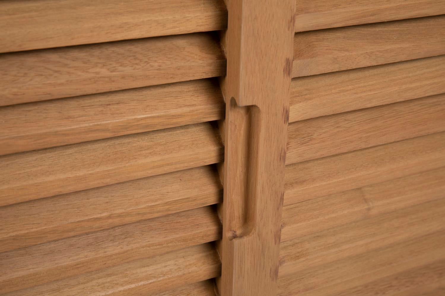 Fornax utekjøkken Svart/teak