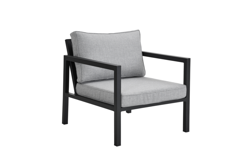 Belfort lenestol Black/Pearl Grey