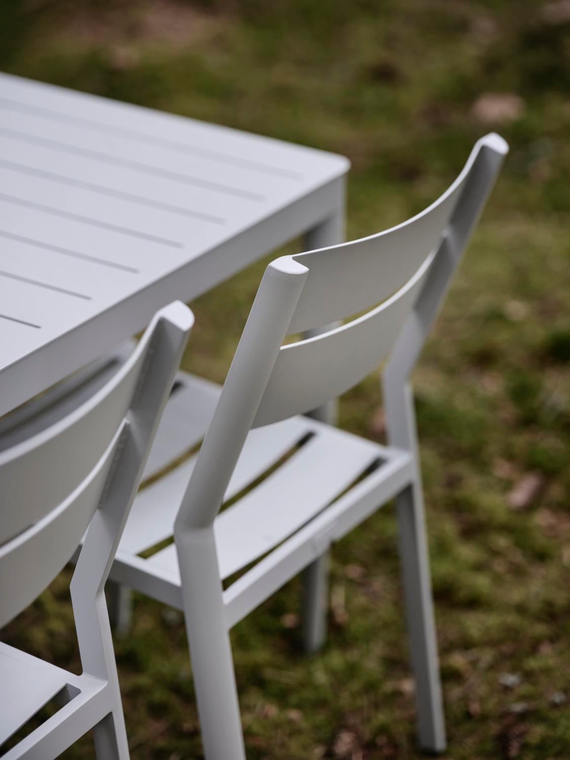 Delia spisestol  Light Grey