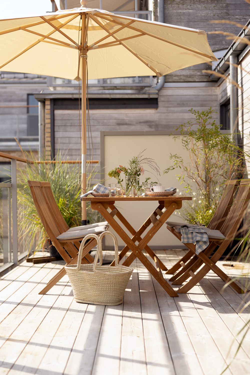 Reggio parasoll Natur