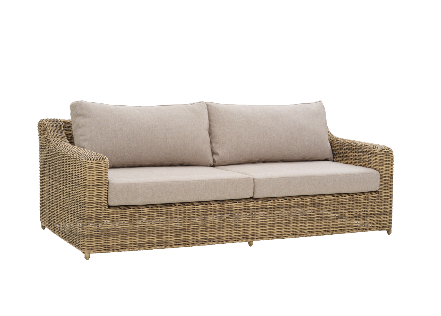 Glendon 2,5-seters sofa Rustic/Beige