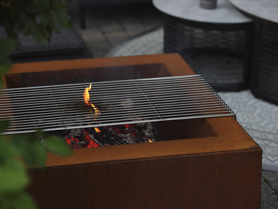 Kummin potter Corten