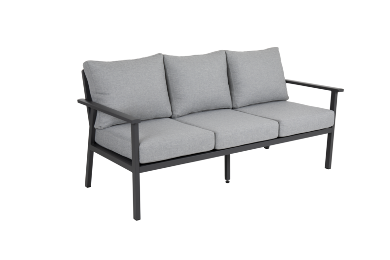 Samvaro 3-seter sofa Antracit/grå