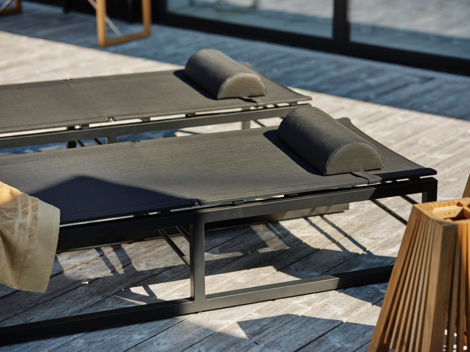 Vevi solseng Svart/svart