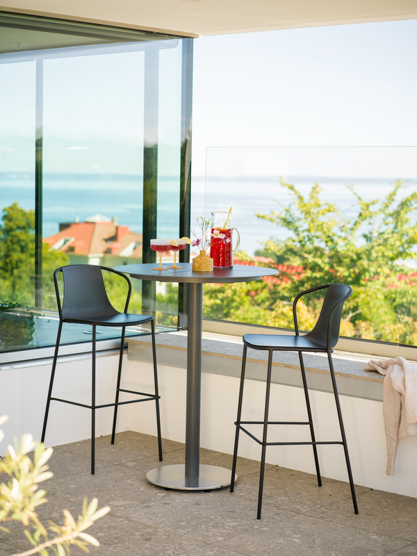 Kasia barstol Svart/svart