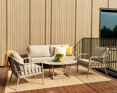 Coleville 3-seter sofa Khaki/Burlap Beige