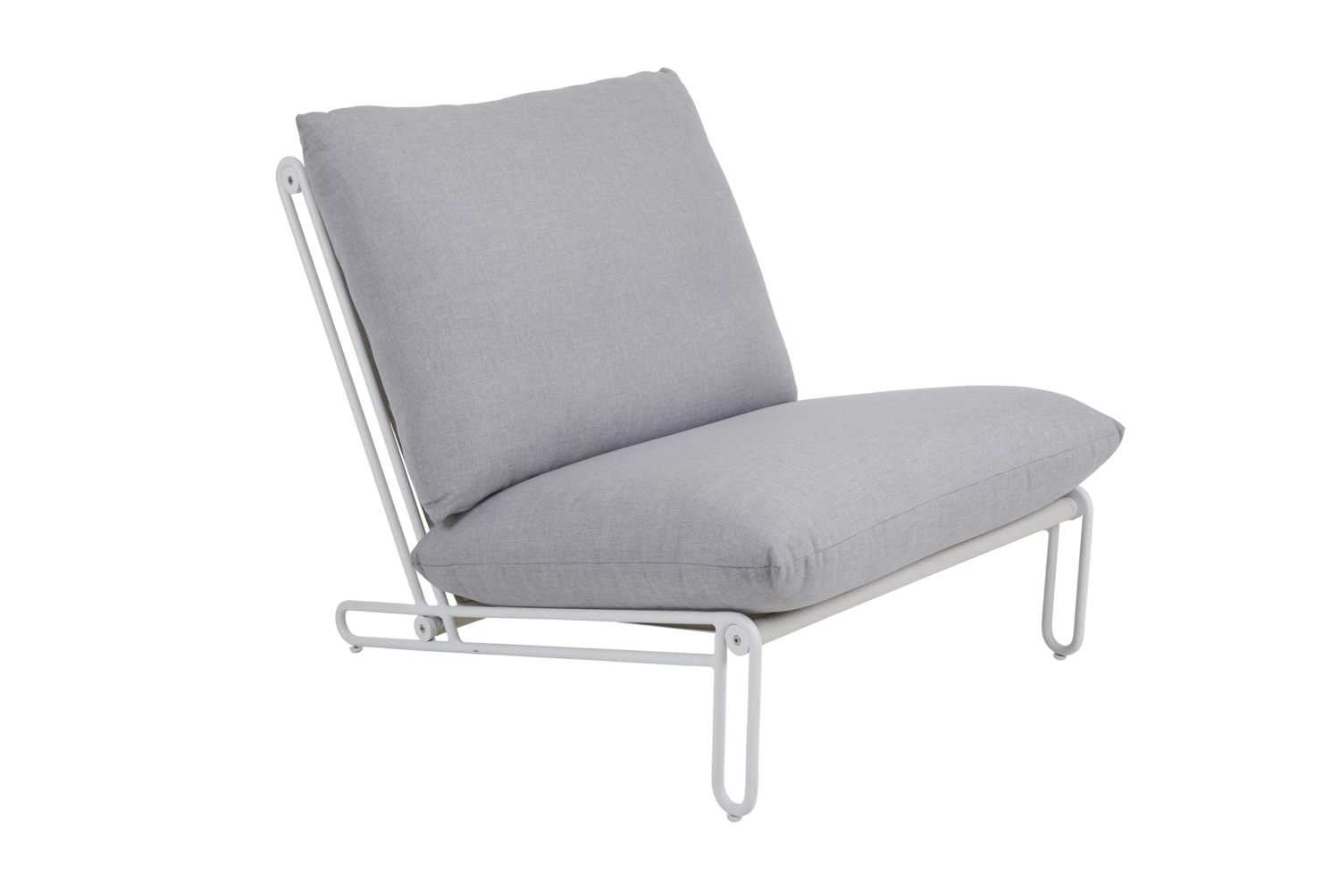 Blixt lenestol White/Sky grey