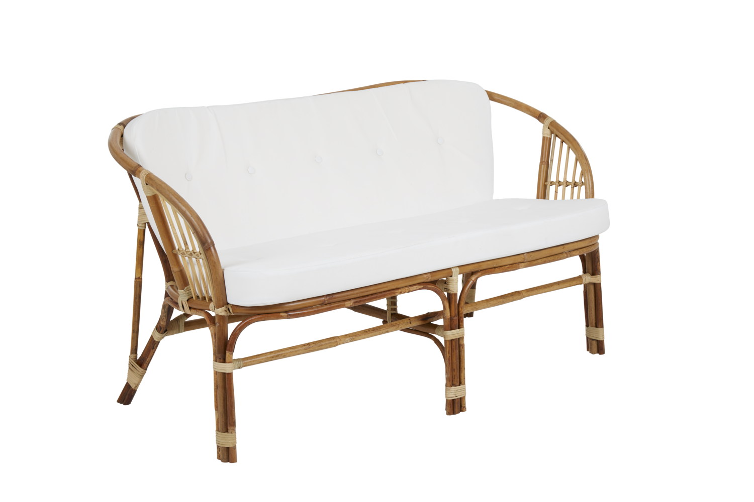 Astrakan 2-seter sofa Natural colored/white