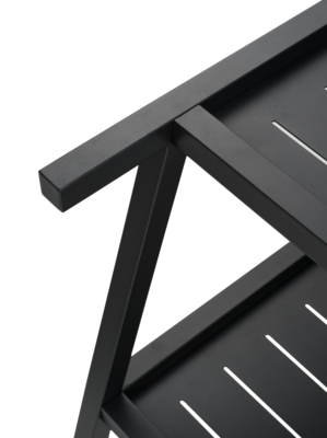 Samvaro serveringsvogn Svart