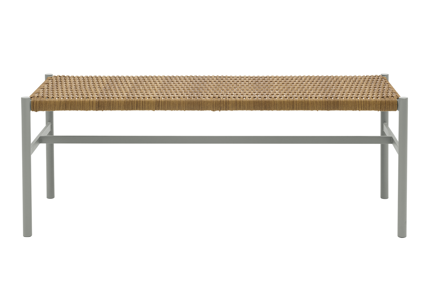 DK benk Light Grey/Natur