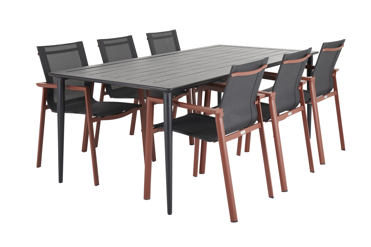 Nimes spisebord Svart